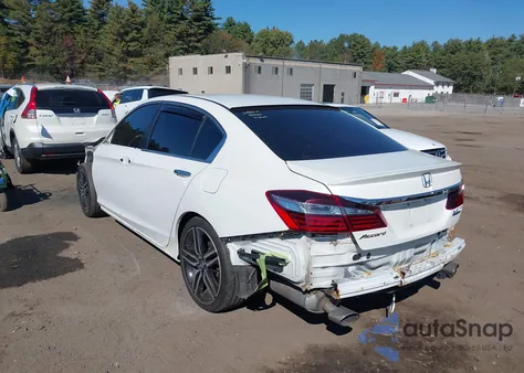 2017 Honda Accord Sport Se из США, поврежденный, VIN 1HGCR2F15HA079784